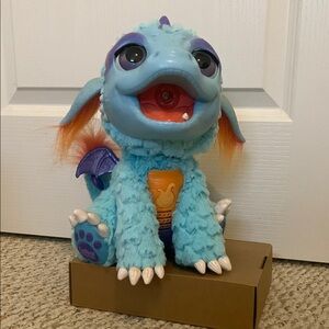 Hasbro Blue Interactive Dragon Toy